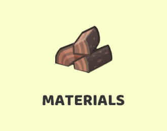 animal crossing materials